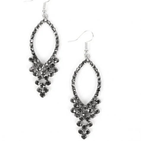 Glowing off the Deep End - Silver Earrings